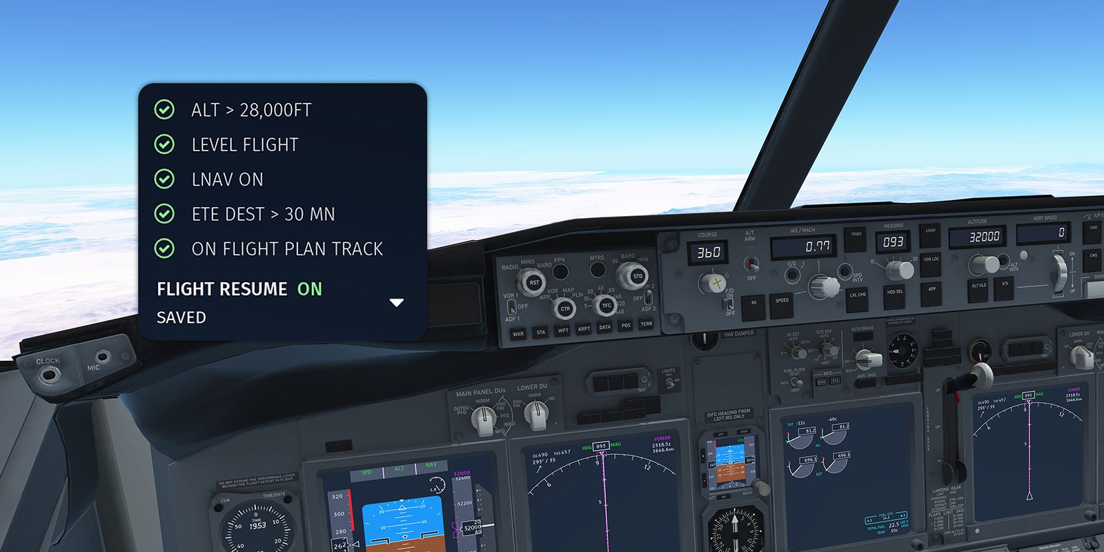 Feature Highlight: Flight Resume